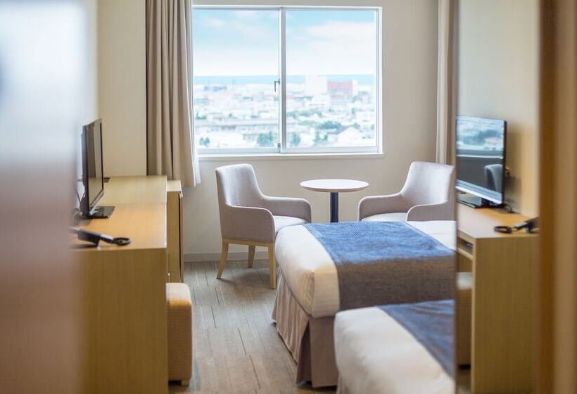 غرفة قياسية مطلّة علي البحر, Art Hotel Ishigakijima