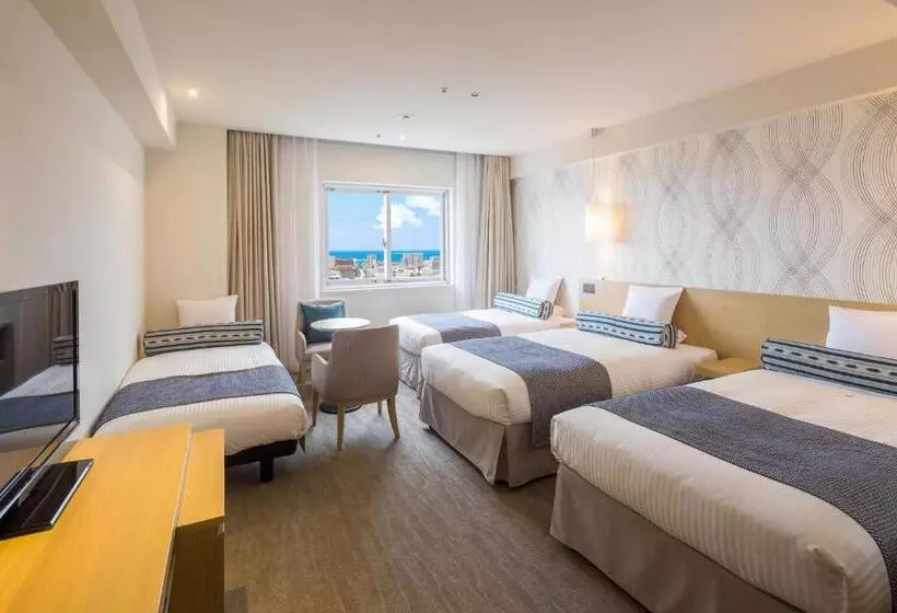 اتاق استاندارد با چشم‌انداز دریا, Art Hotel Ishigakijima