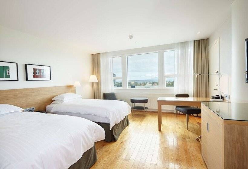 اتاق استاندارد با چشمانداز کوهستان, Hilton Reykjavik Nordica