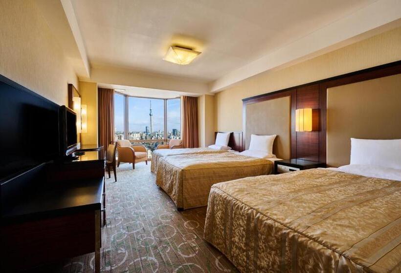 غرفة قياسية ثلاثية ذات اطلالة, Asakusa View