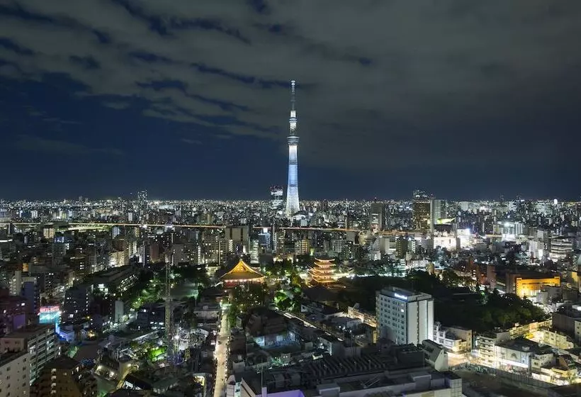 景色の見えるデラックスルーム, Asakusa View