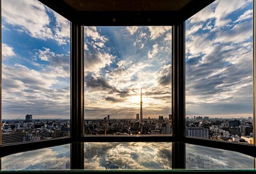 غرفة تنفيذية مع  إطلالات, Asakusa View