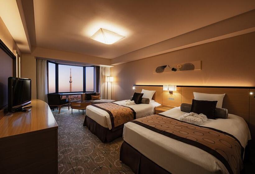 غرفة تنفيذية مع  إطلالات, Asakusa View