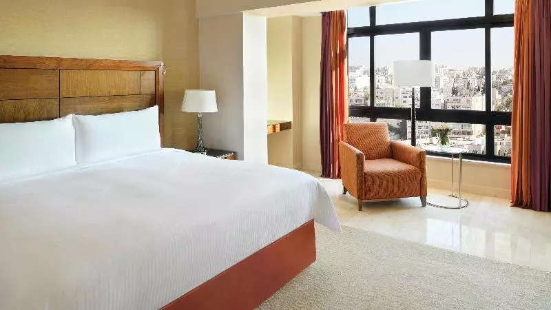 Club Room King Bed, Intercontinental Jordan, An Ihg