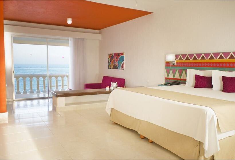 オーシャンビュージュニアスイート, All Ritmo Cancun Resort & Water Park