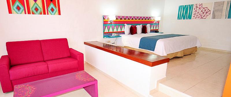 オーシャンビュージュニアスイート, All Ritmo Cancun Resort & Water Park