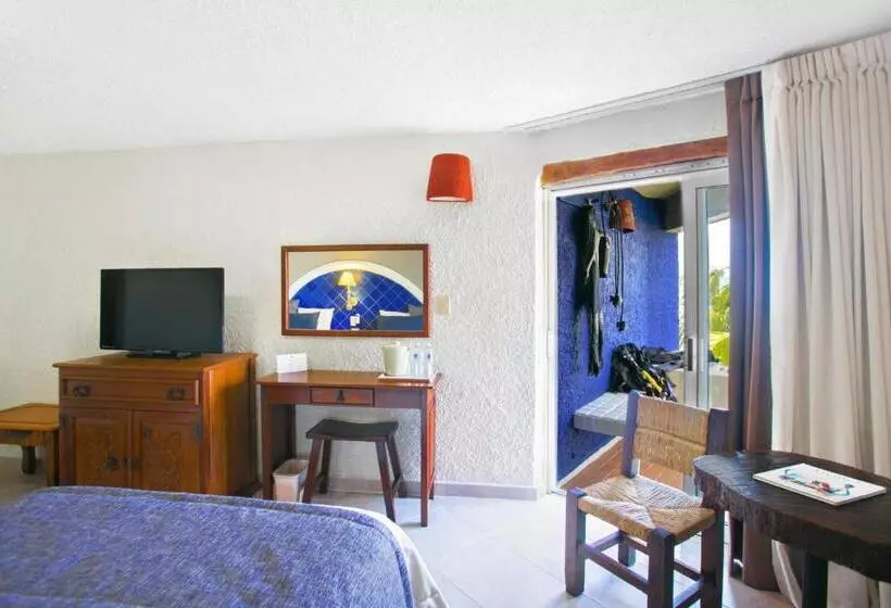 اتاق سوپریور با چشمانداز باغ, Casa Del Mar Cozumel Hotel & Dive Resort