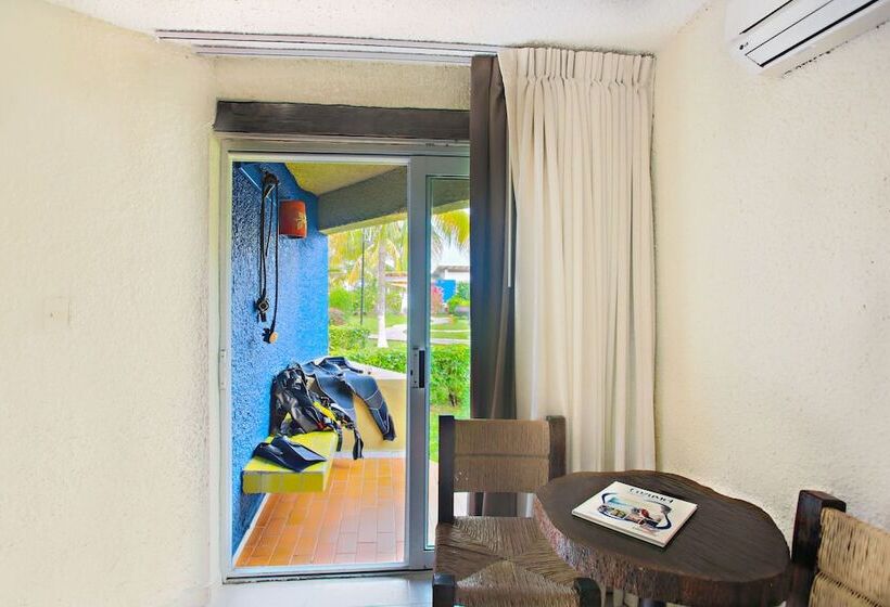 חדר סופריור נוף לגינה, Casa Del Mar Cozumel Hotel & Dive Resort