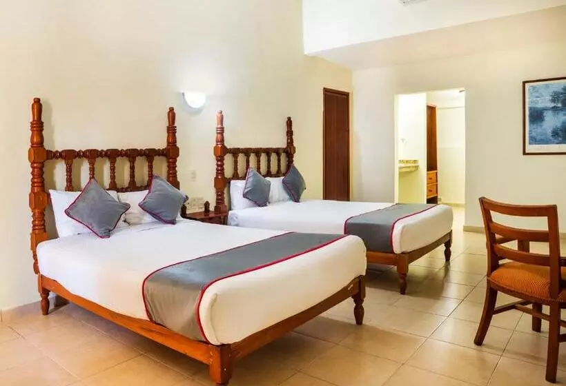 اتاق استاندارد چهار تخته, Collection O Hotel Mocambo, Boca Del Río
