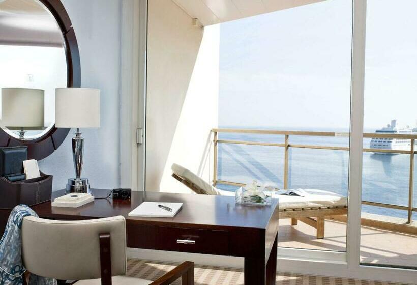 اتاق استاندارد با چشم‌انداز دریا, Fairmont Montecarlo