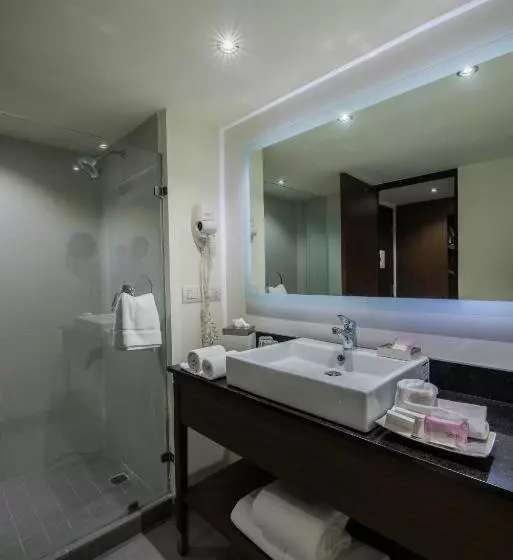 キングサイズベッドのスタンダードルーム, Holiday Inn Guadalajara Expo Plaza Del Sol, An Ihg
