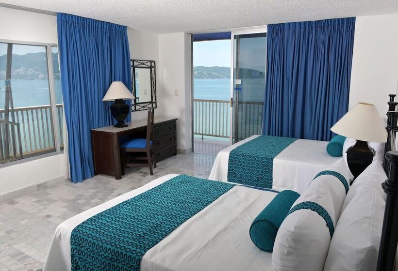 غرفه قياسيه سريرين مزدوجين, Ritz Acapulco All Inclusive