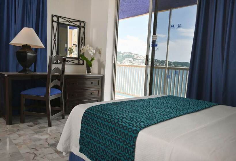 Chambre Individuelle Standard Lit Double, Ritz Acapulco All Inclusive