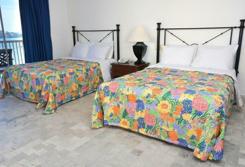 غرفه قياسيه سريرين مزدوجين, Ritz Acapulco All Inclusive