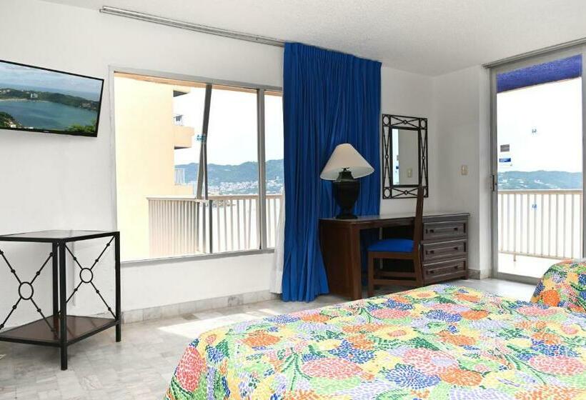 Chambre Standard 2 Lits Doubles, Ritz Acapulco All Inclusive