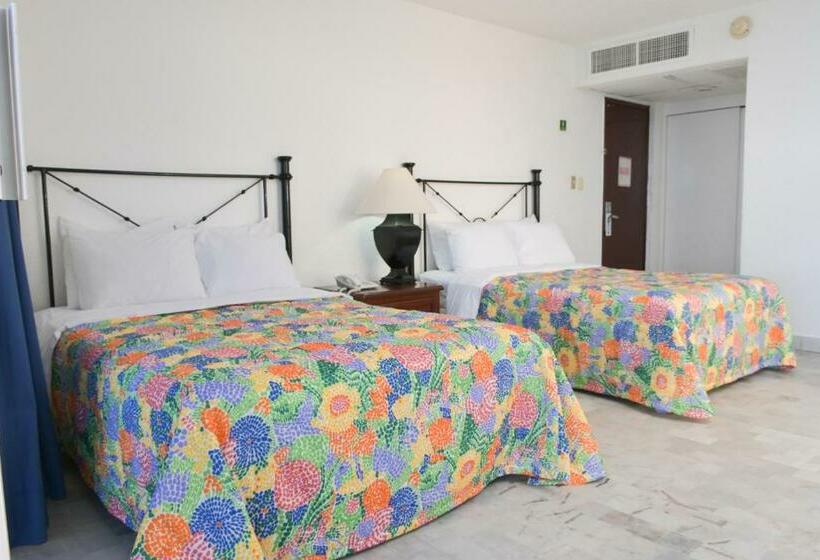 غرفه قياسيه سريرين مزدوجين, Ritz Acapulco All Inclusive