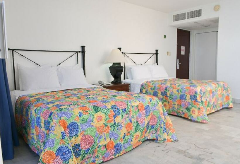 غرفه قياسيه سريرين مزدوجين, Ritz Acapulco All Inclusive