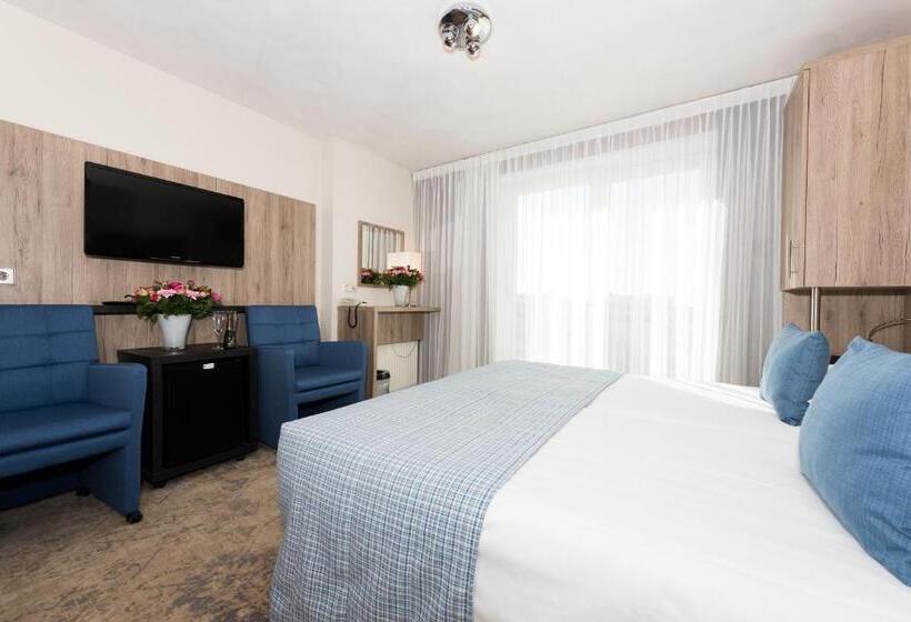 חדר סטנדרט עם מרפסת, Strandhotel De Vassy