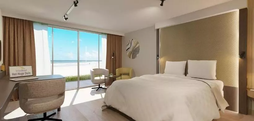 Standard Room Sea View, Strandhotel Het Hoge Duin