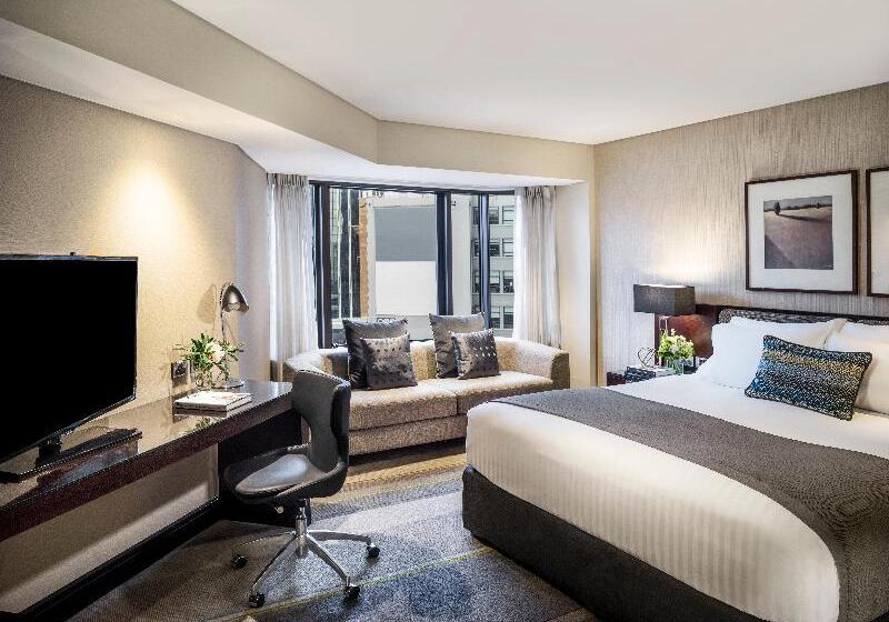 חדר דחוקס עם מיטת קינג, Intercontinental Wellington, An Ihg