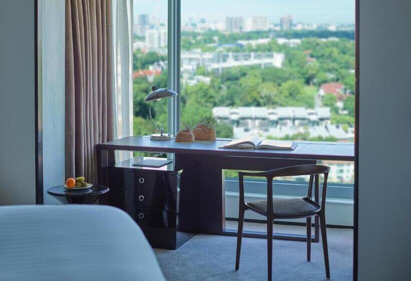 اتاق لوکس با تخت بزرگ, Shangri La Singapore