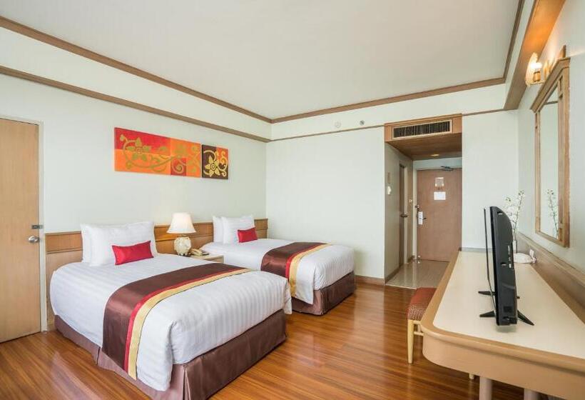 اتاق سوپریور با چشم‌انداز شهر, Cosy Beach Hotel   Sha Extra Plus