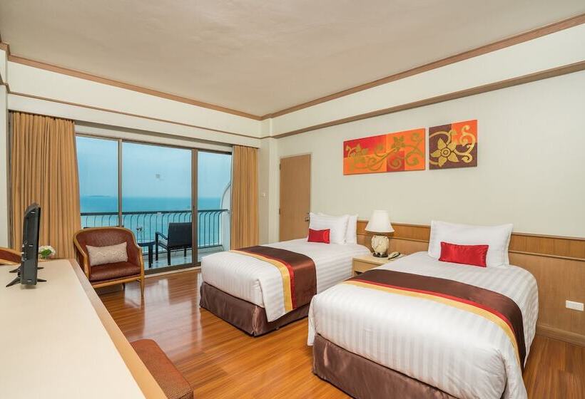 اتاق سوپریور با چشم‌انداز دریا, Cosy Beach Hotel   Sha Extra Plus