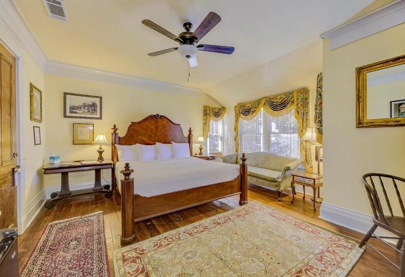 اتاق استاندارد با تخت بزرگ, Anchuca Historic Mansion & Inn