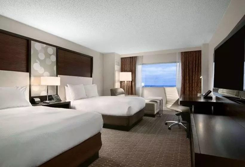 Standard-huone 2 Parivuodetta, Hilton Atlanta Airport