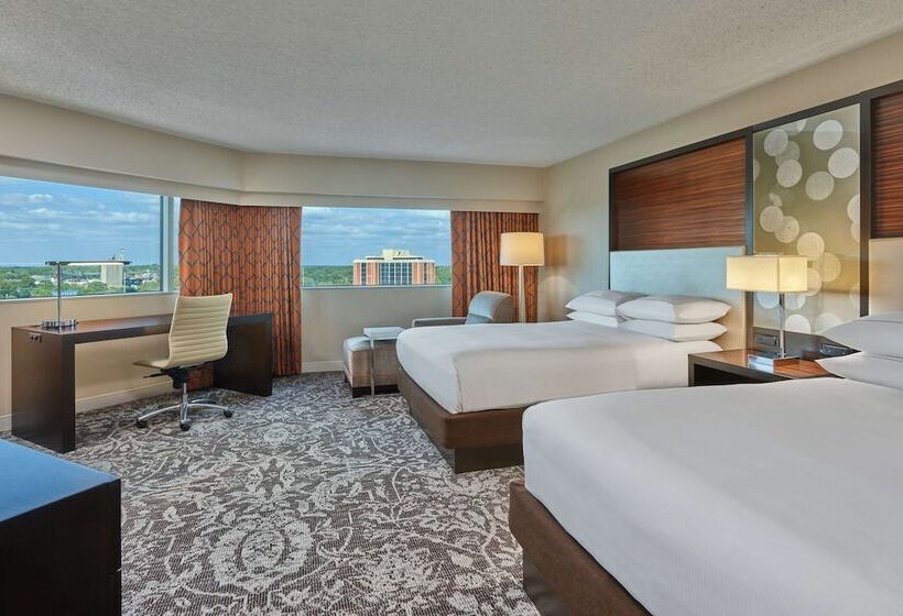 Quarto Estandar 2 Camas Casal, Hilton Atlanta Airport