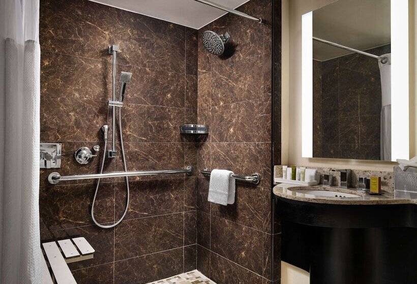 Quarto Estandar para Deficientes Físicos, Hilton Atlanta Airport