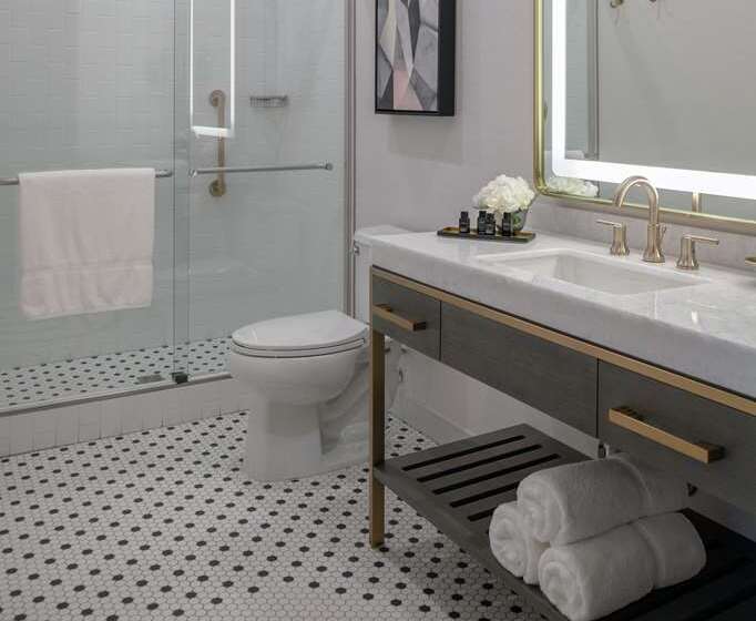 Quarto Estandar Cama King, Hilton Atlanta Airport