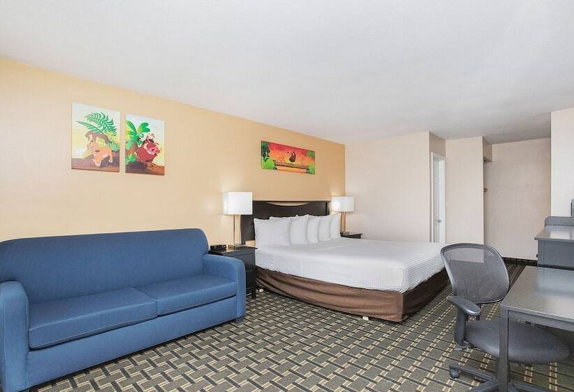 标准间带双人床, Stanford Inn & Suites Anaheim