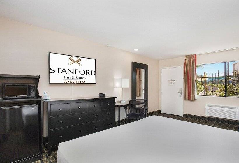 غرفة قياسية سرير مزدوج, Stanford Inn & Suites Anaheim