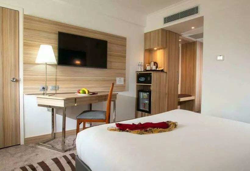 اتاق سوپریور با چشمانداز استخر, Novotel Cairo Airport