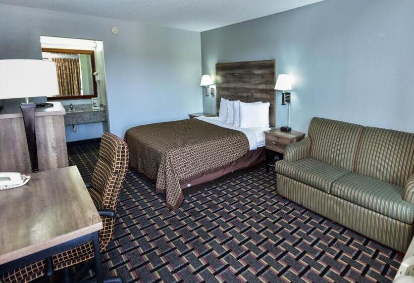 غرفة قياسية سرير كينج, Americas Best Value Inn Douglasville