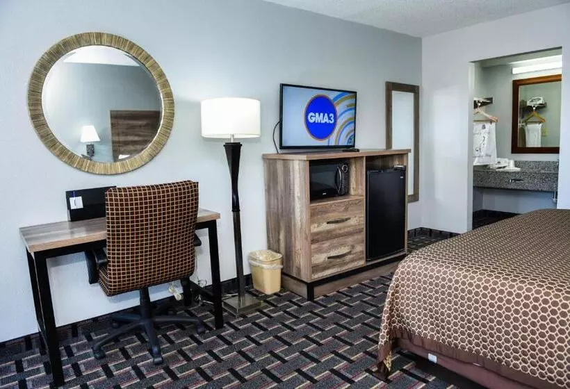 キングサイズベッドのスタンダードルーム, Americas Best Value Inn Douglasville