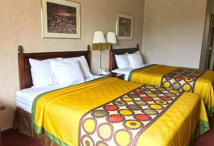 ２ダブルベッドのスタンダードルーム, Americas Best Value Inn Ullin Mounds