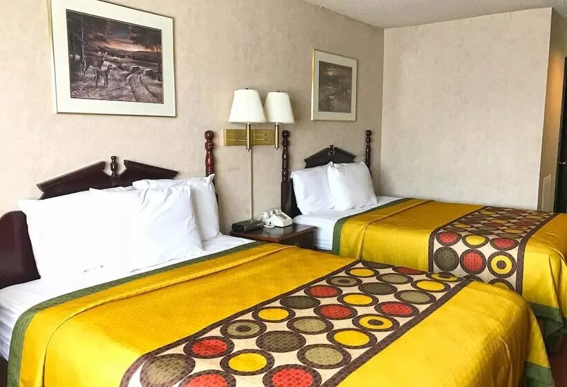 ２ダブルベッドのスタンダードルーム, Americas Best Value Inn Ullin Mounds