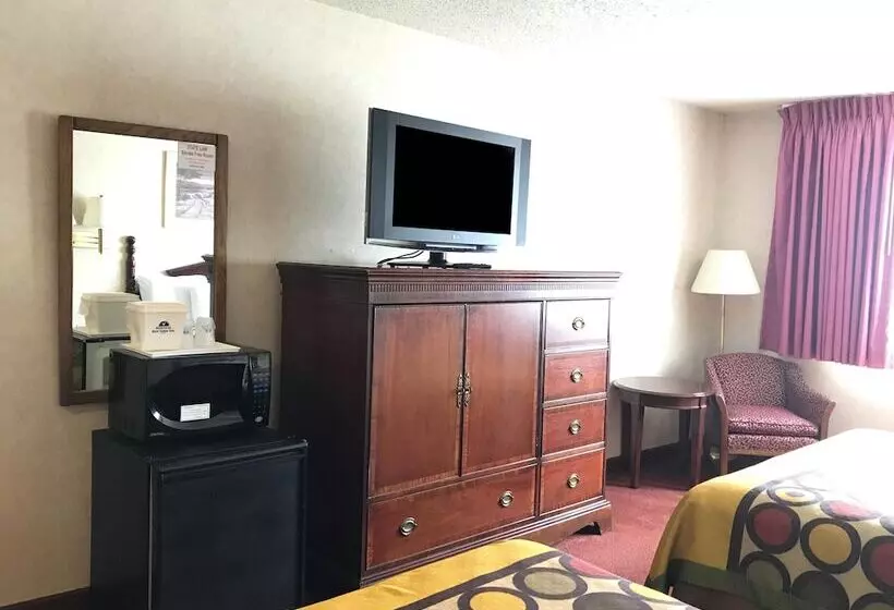 ２ダブルベッドのスタンダードルーム, Americas Best Value Inn Ullin Mounds