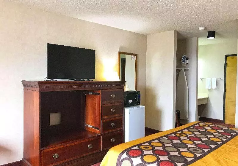 キングサイズベッドのスタンダードルーム, Americas Best Value Inn Ullin Mounds
