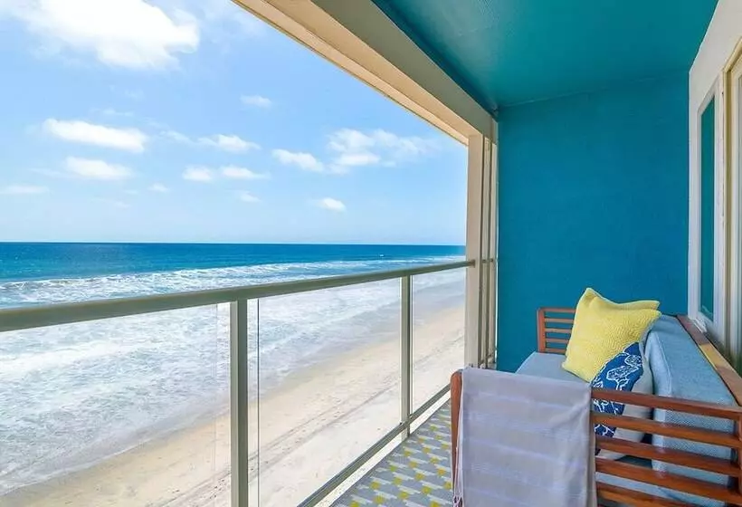 اتاق استاندارد با تخت دوبل و چشمانداز دریا, Beach Terrace