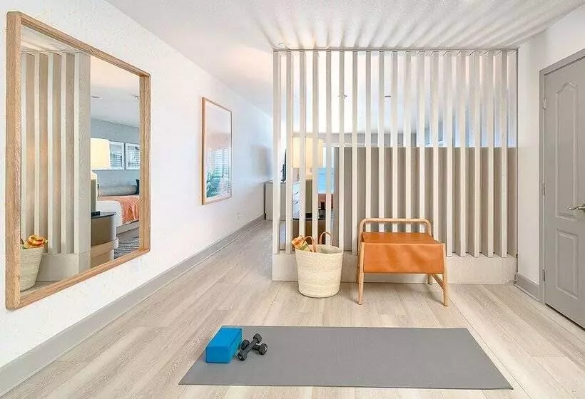 اتاق استاندارد با تخت دوبل و چشمانداز دریا, Beach Terrace