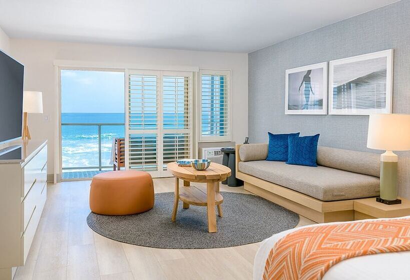 غرفة قياسية سرير مزدوج مطلة على البحر, Beach Terrace