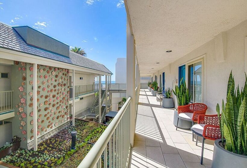 带2个双人床的标准工作室, Beach Terrace