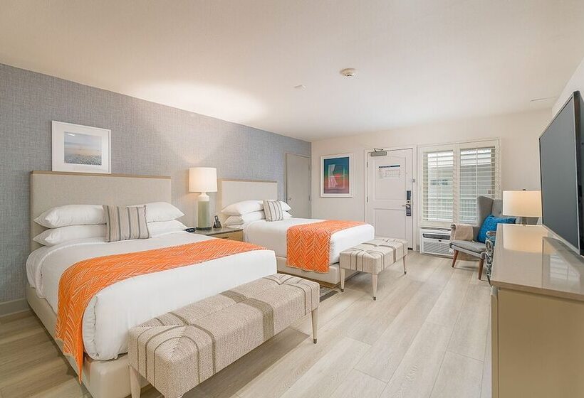 غرفه قياسيه سريرين مزدوجين, Beach Terrace