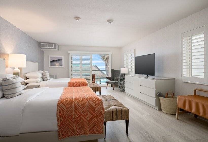 带2个双人床的标准工作室, Beach Terrace