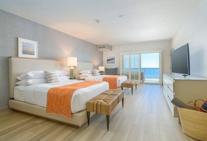 غرفه قياسيه سريرين مزدوجين, Beach Terrace