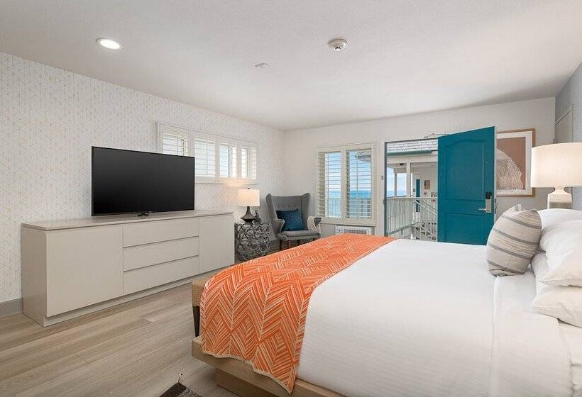 غرفة قياسية سرير مزدوج مطلة على البحر, Beach Terrace