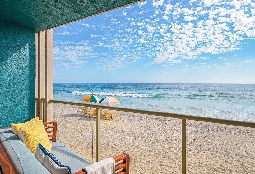 غرفه قياسيه سريرين مزدوجين, Beach Terrace